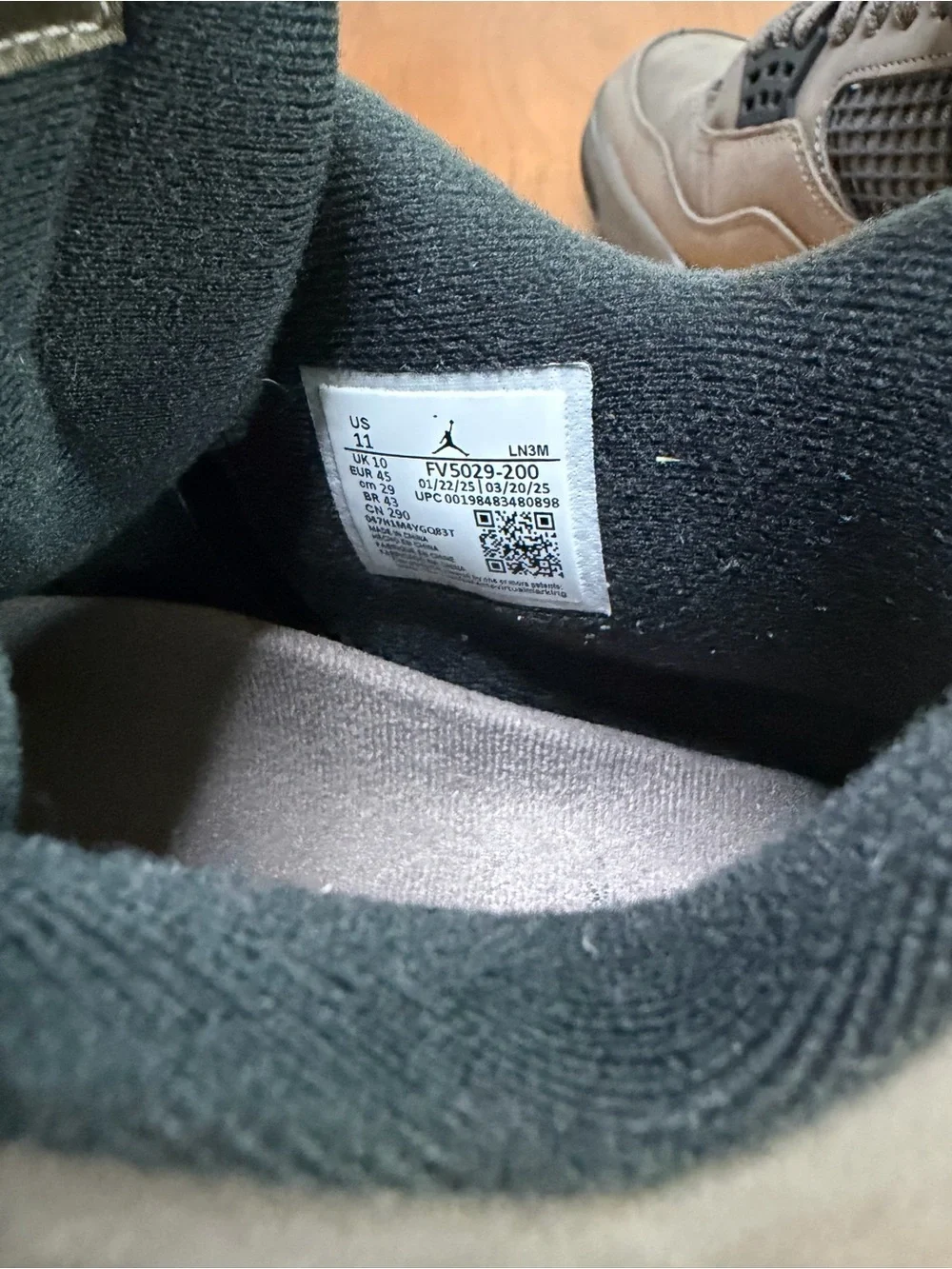 Jordan classic silhouette